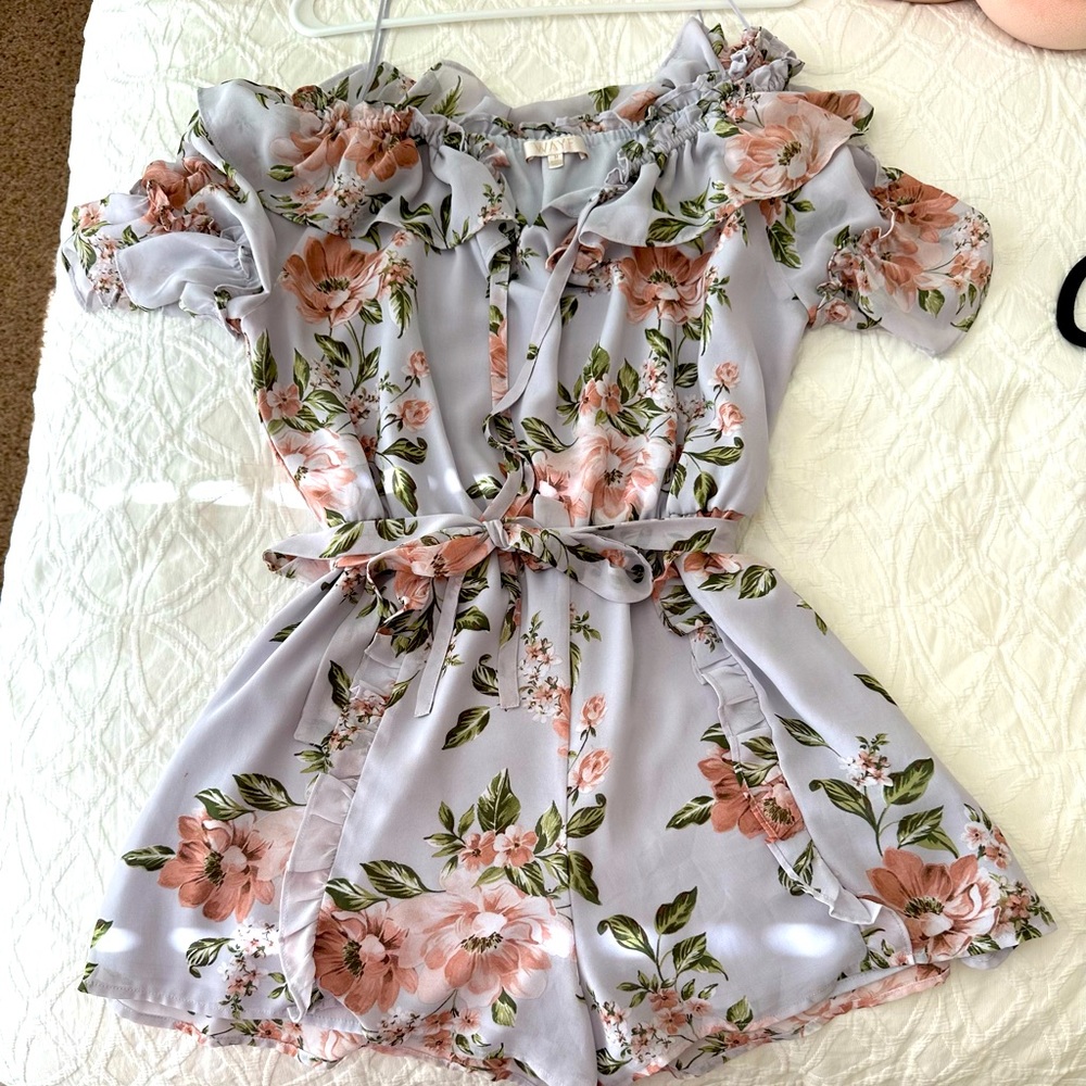Wayf Floral Romper